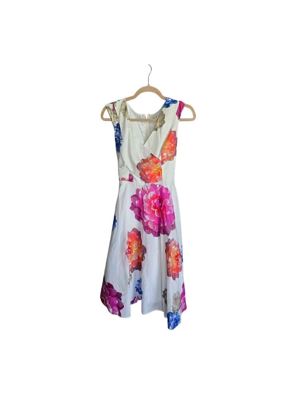Calvin Klein Floral Fit & Flare Dress